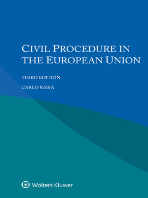 cover image of Civil Procedure in the European Union